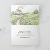 Gelukkig St. Patrick's Dag Kaart | Aquarel Iers Co (Binnen)