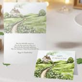 Gelukkig St. Patrick's Dag Kaart | Aquarel Iers Co