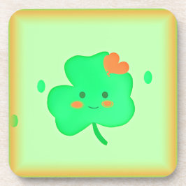 Gelukkig St. Patrick's Day. Bestel nu Bier Onderzetter