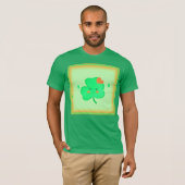Gelukkig St. Patrick's Day. Bestel nu T-shirt (Voorkant volledig)