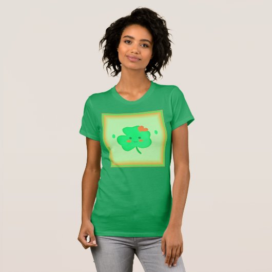 Gelukkig St. Patrick's Day. Bestel nu T-shirt (Voorkant volledig)