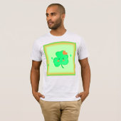 Gelukkig St. Patrick's Day. Bestel nu T-shirt (Voorkant volledig)
