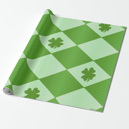 Gelukkig St. Patrick's Day... Cadeaupapier (Uitgerold)