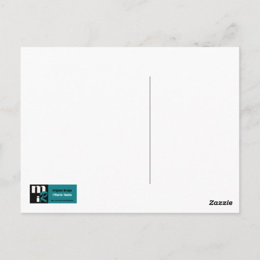 Gelukkig St. Patrick's Day. Elegant Gold Shamrock Briefkaart (Achterkant)