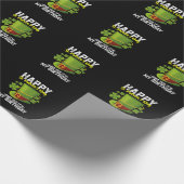 Gelukkig St Patrick's Day en ja, het is mijn verja Cadeaupapier (Hoek)