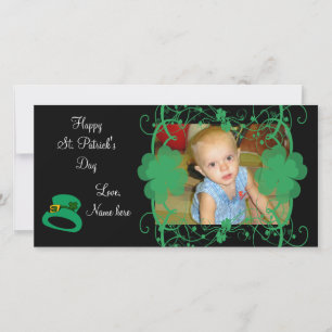 Gelukkig St. Patrick's Day Fotokaart