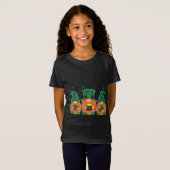 Gelukkig St. Patrick's Day Funny Three Gnomes Hold T-shirt (Voorkant volledig)
