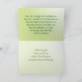 Gelukkig St. Patrick's Day Gebed voor u Kaart (Binnen)