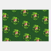 Gelukkig St. Patrick's Day. Inpakpapier Vel (Voorkant 3)