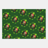 Gelukkig St. Patrick's Day. Inpakpapier Vel (Voorkant 2)