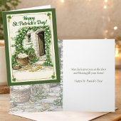 Gelukkig St. Patrick's Day kaart | Lucky Irish Cot