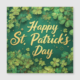 Gelukkig St. Patrick's Day Klaverontwerp