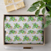 Gelukkig St. Patrick's Day Konijn Tissuepapier (Geschenk)