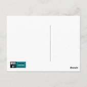 Gelukkig St. Patrick's Day. Little Irish Princess Briefkaart (Achterkant)