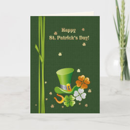 Gelukkig St. Patrick's Day. Lucky Charms Kaart