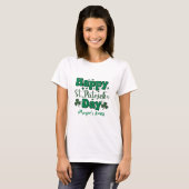 Gelukkig St. Patrick's Day Party T-shirt (Voorkant volledig)
