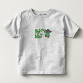Gelukkig St. Patrick's Day Ruffle T-shirt