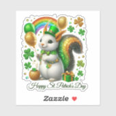 Gelukkig St. Patrick's Sticker (Vel)