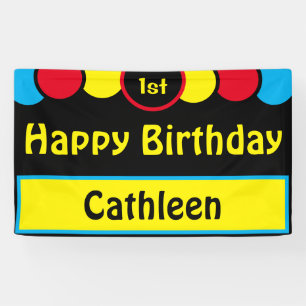 Gelukkig! st Verjaardag Cathleen Spandoek