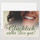 Gelukkig staat je goed! (Voorkant / Achterkant)