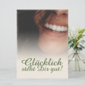 Gelukkig staat je goed! (Staand voorkant)