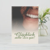 Gelukkig staat je goed! (Staand voorkant)