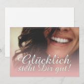 Gelukkig staat je goed! - Rosé (Voorkant / Achterkant)