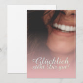 Gelukkig staat je goed! - Rosé (Voorkant / Achterkant)