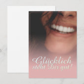 Gelukkig staat je goed! - Rosé (Voorkant / Achterkant)