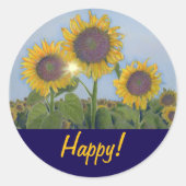 Gelukkig! Sticker (Voorkant)