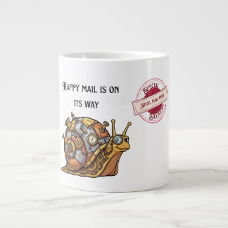 Gelukkig Stoomstijl Slakkenpost Grote Koffiekop