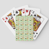 Gelukkig Sushi Kawaii  Pokerkaarten (Achterkant)