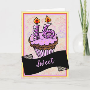 Gelukkig Sweet 16 Kaart