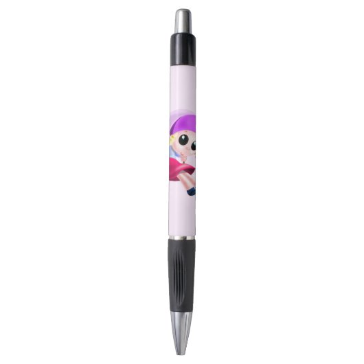 Gelukkig swingend meisje pen (Voorkant Verticaal)