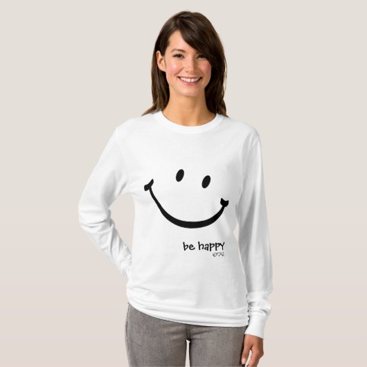 gelukkig t-shirt (Voorkant volledig)