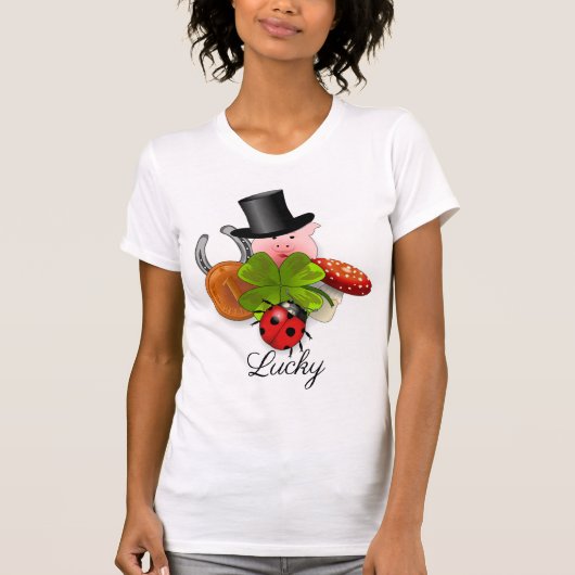 Gelukkig T-shirt (Voorkant)