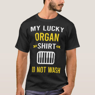 Gelukkig T-shirt orgel organist