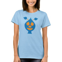 Gelukkig T-shirt voor vrouwen met buitenaards weze