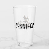 Gelukkig tekstontwerp glas (Achterkant)
