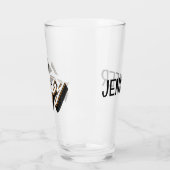 Gelukkig tekstontwerp glas (Links)