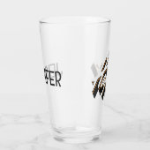 Gelukkig tekstontwerp glas (Rechts)