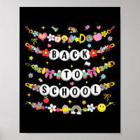 Gelukkig Terug Naar School Armband Eerste Dag Van