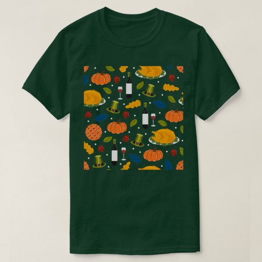 gelukkig thanksgiving 15 t-shirt (Design voorkant)