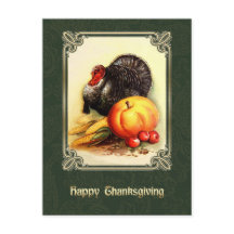 Gelukkig Thanksgiving.  Briefkaart