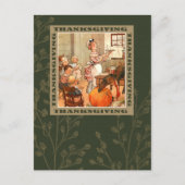 Gelukkig Thanksgiving.  Briefkaart (Voorkant)