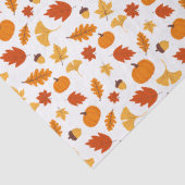 Gelukkig Thanksgiving-cadeaupapier Tissuepapier (Detail)