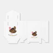 Gelukkig Thanksgiving! Cute Turkey Bedankdoosjes (Uitgevouwen)