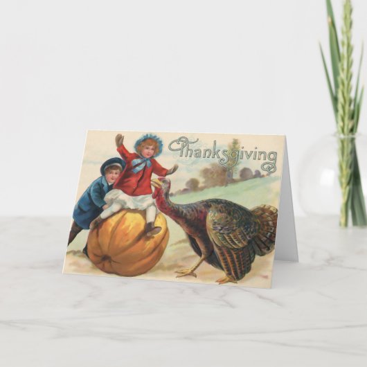 Gelukkig Thanksgiving Day! ( Amerikaan) Kaart (Voorkant)