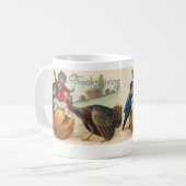 Gelukkig Thanksgiving Day! ( Amerikaan) Koffiemok (Voorkant links)