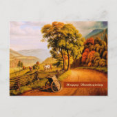 Gelukkig Thanksgiving. Fine Art Briefkaart (Voorkant)